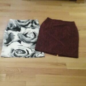 Lot of 2 Size 12 Worthington Skirts